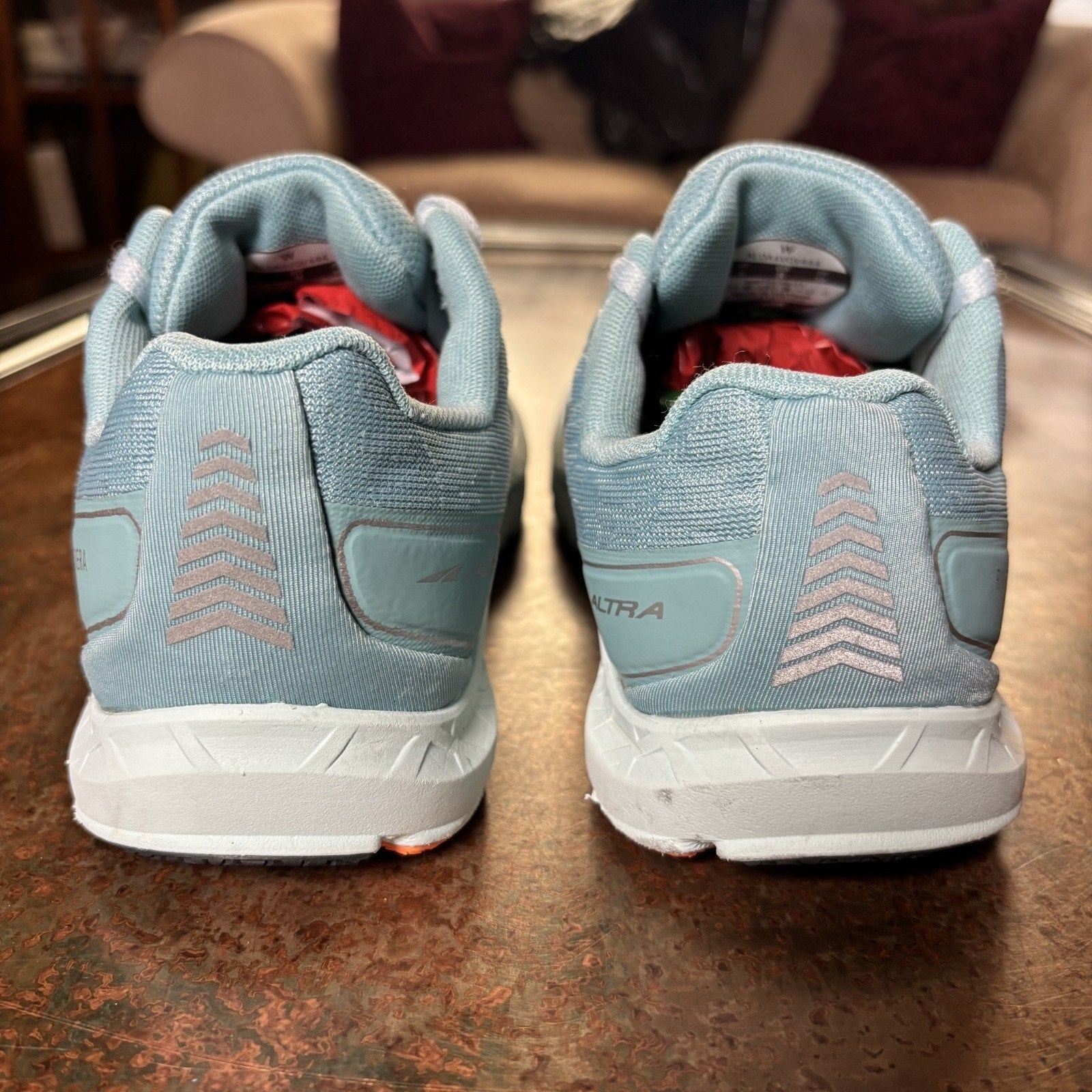 Altra Rivera Shoes Women's Size 8 Blue Athletic Zero Drop Road Running Sneakers