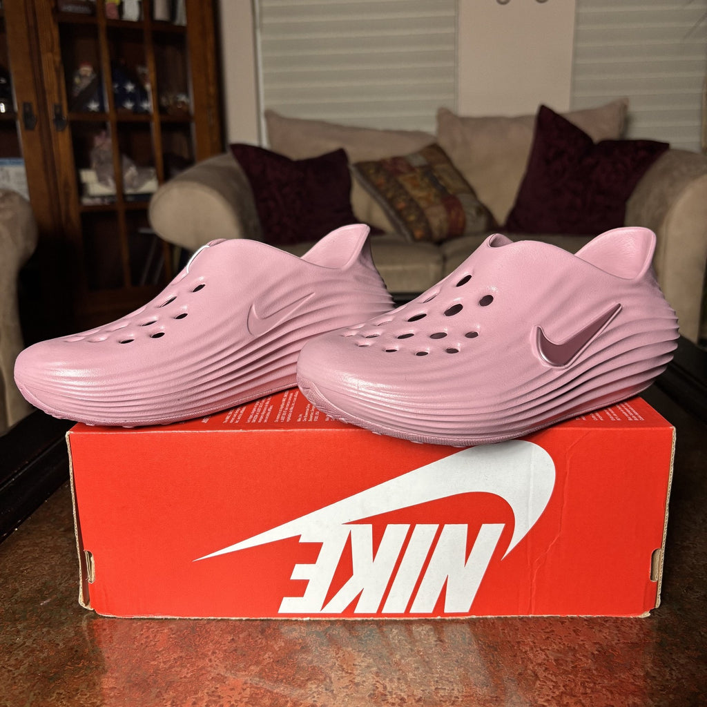 Nike ReactX Rejuven8 Pink Shoes Clogs Youth Size 5Y Slip On Comfort IF1746 600
