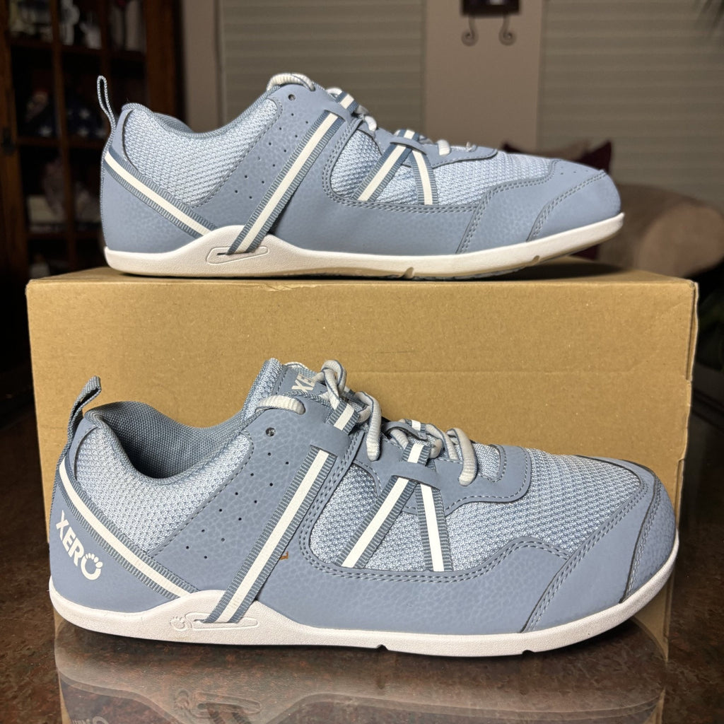 Xero Shoes Prio Women's Size 10 Blue Barefoot Minimalist Athletic Gym Sneakers