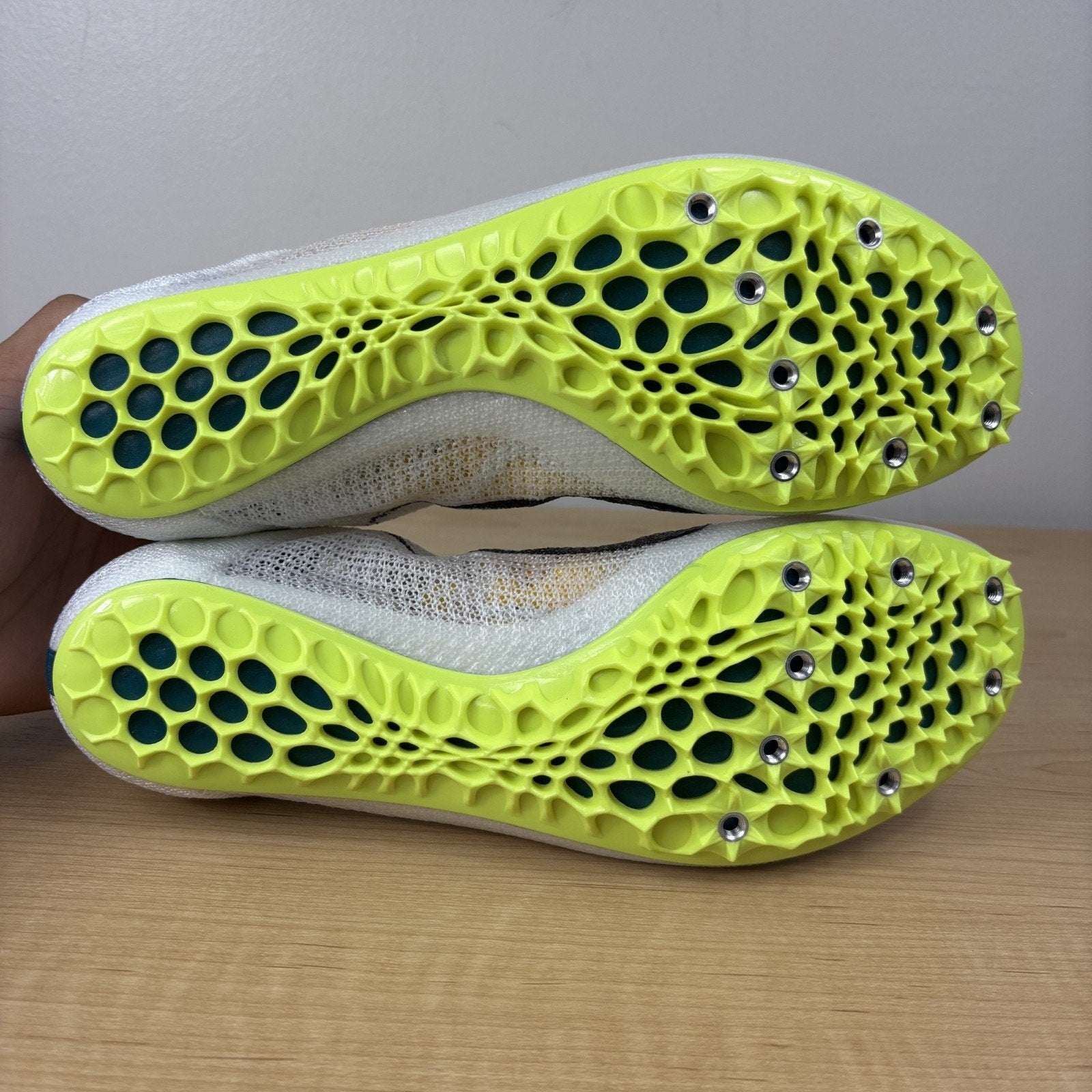 Nike Zoom Superfly Elite 2 Racing Track & Field Spikes Mens Size 9.5 White NEW
