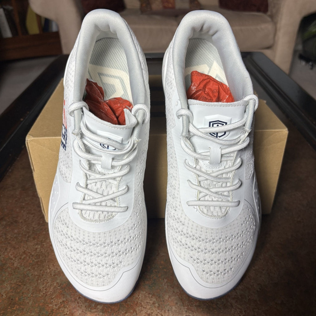Born Primitive Savage 1 Training Shoes Mens Size 11 White USA Weightlifting Gym