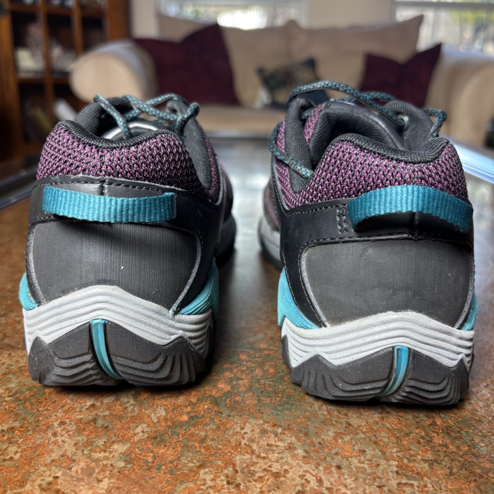 Merrell All Out Blaze 2 Hiking Shoes Womens Size 9 Purple Trail Outdoor Sneakers