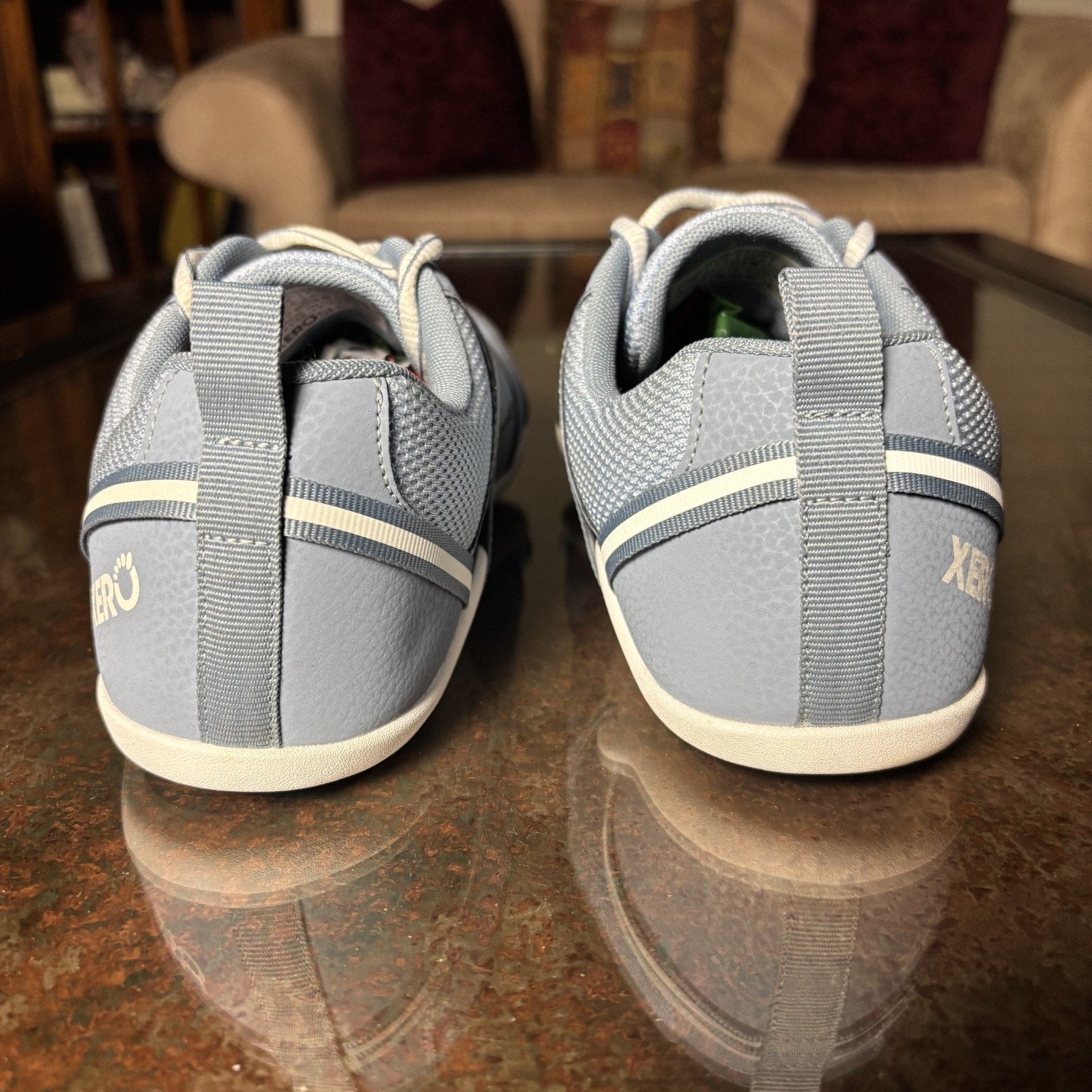 Xero Shoes Prio Women's Size 10 Blue Barefoot Minimalist Athletic Gym Sneakers