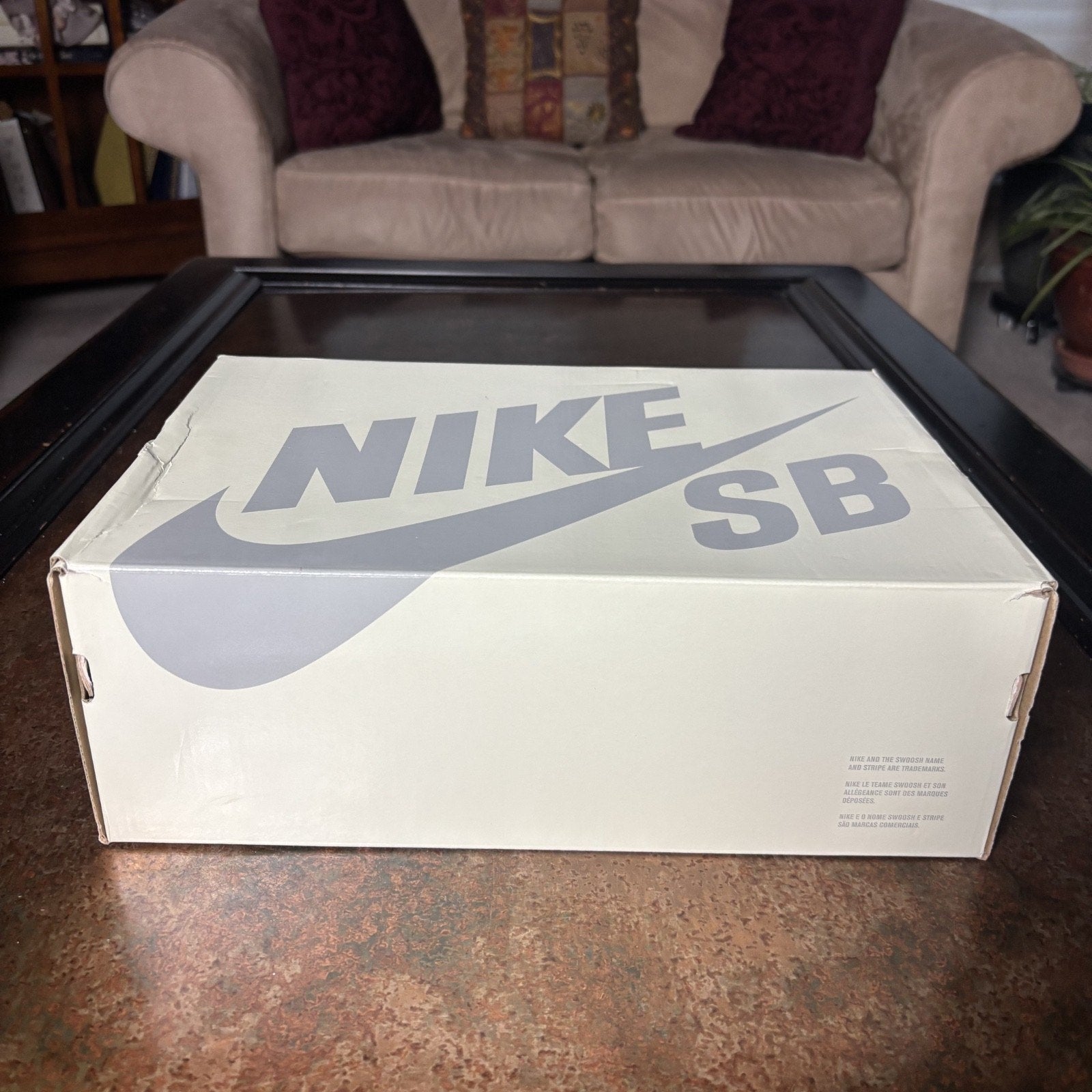 Nike SB Air Trainer 1 Arts-Rec Shoes Mens Size 10.5 Brown Beige Athletic Sneaker