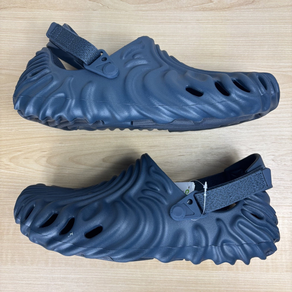 Crocs x Salehe Bembury Pollex Clogs Men's Size 12 Navy Blue Outdoor Sandals NEW