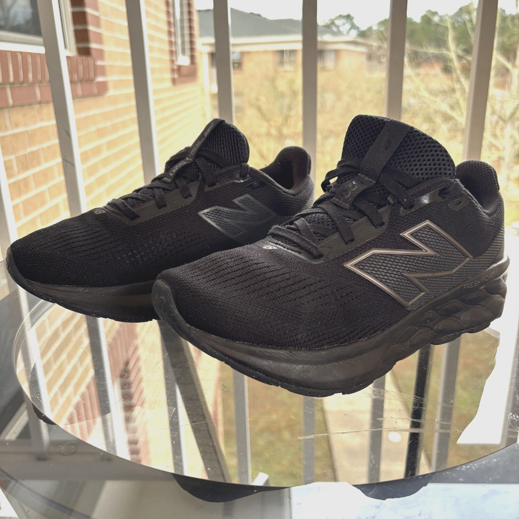 New Balance Fresh Foam 520 v9 Shoes Men's Sz 7.5 Black Road Running Gym Sneakers
