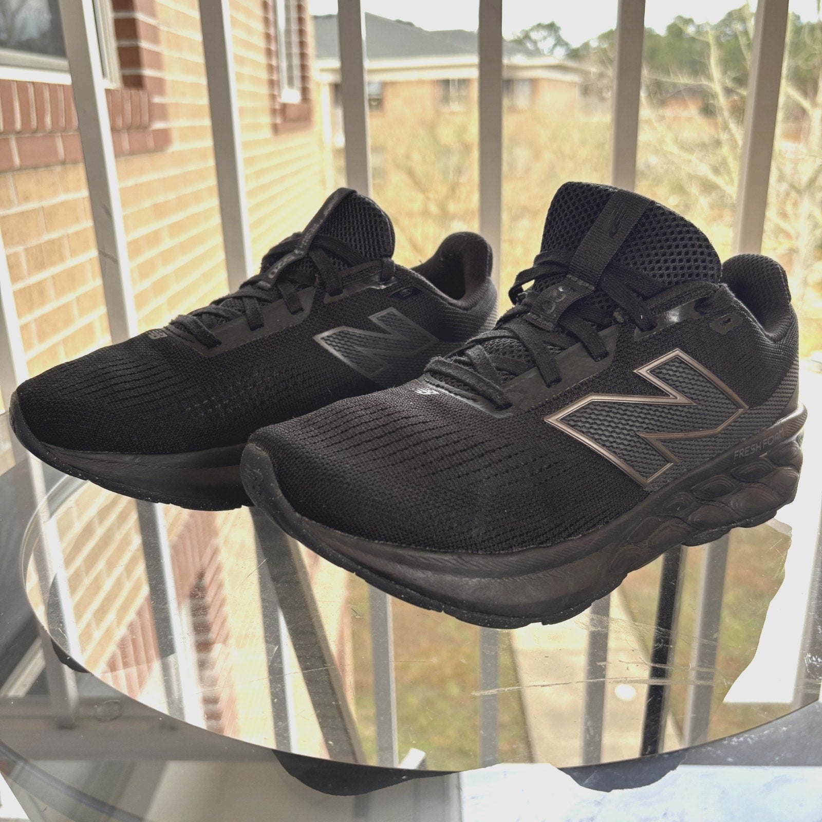 New Balance Fresh Foam 520 v9 Shoes Men's Sz 7.5 Black Road Running Gym Sneakers