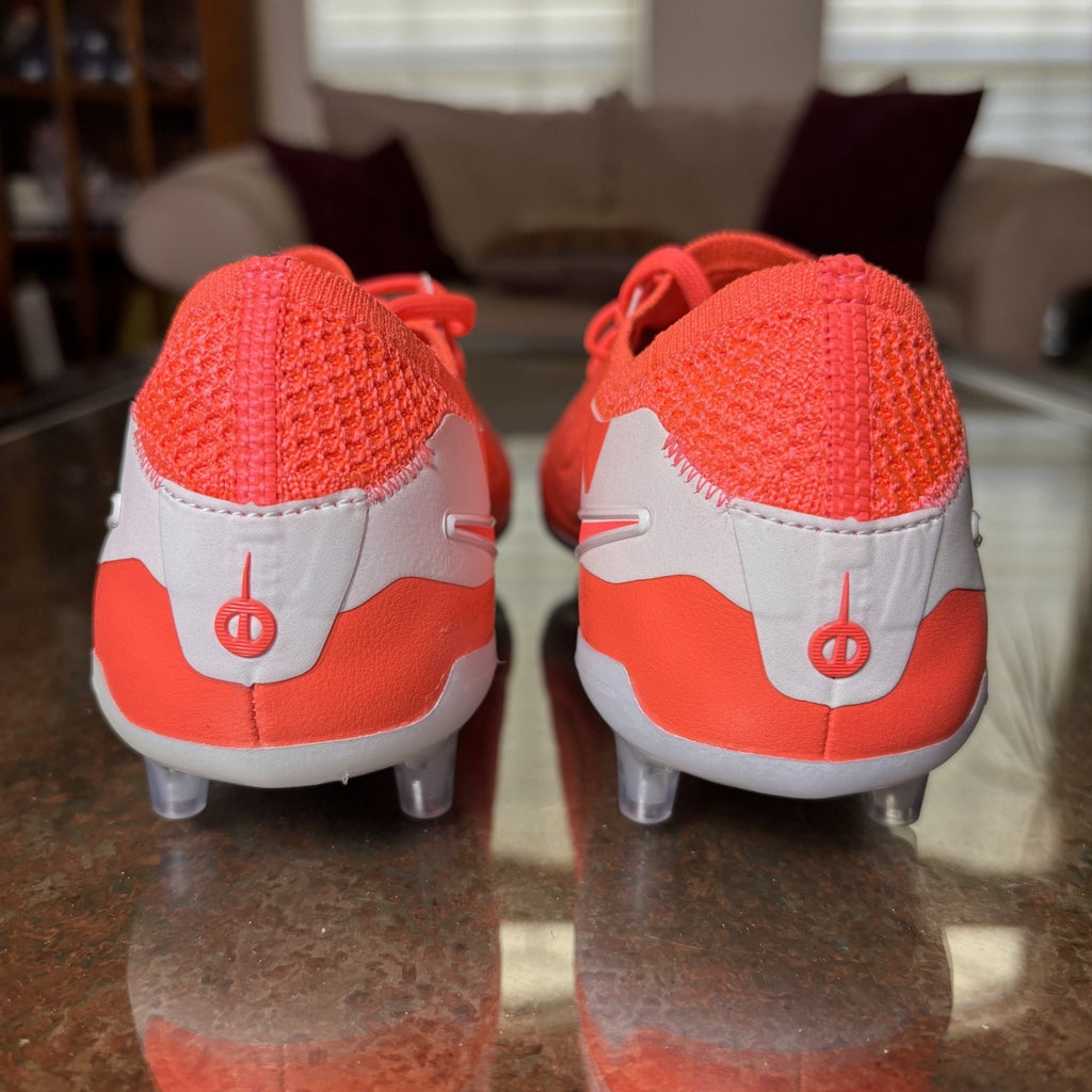 Nike Tiempo Legend 10 Elite AG Pro Soccer Cleats Women's Size 7.5 Orange White