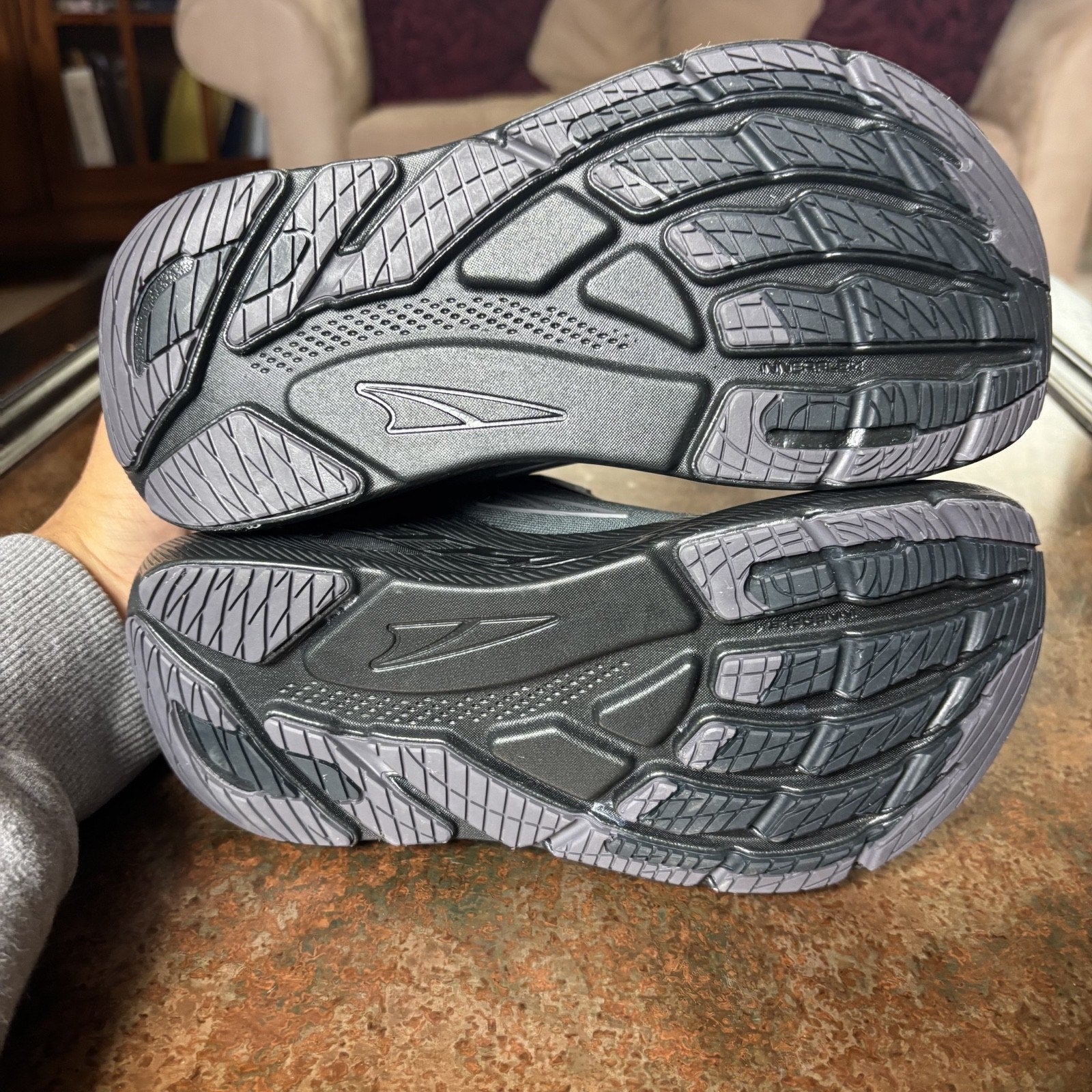 Altra FWD Via Shoes Women's 7 Black Road Running Athletic Foot Shaped Sneakers