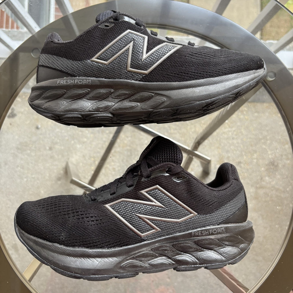 New Balance Fresh Foam 520 v9 Shoes Men's Sz 7.5 Black Road Running Gym Sneakers