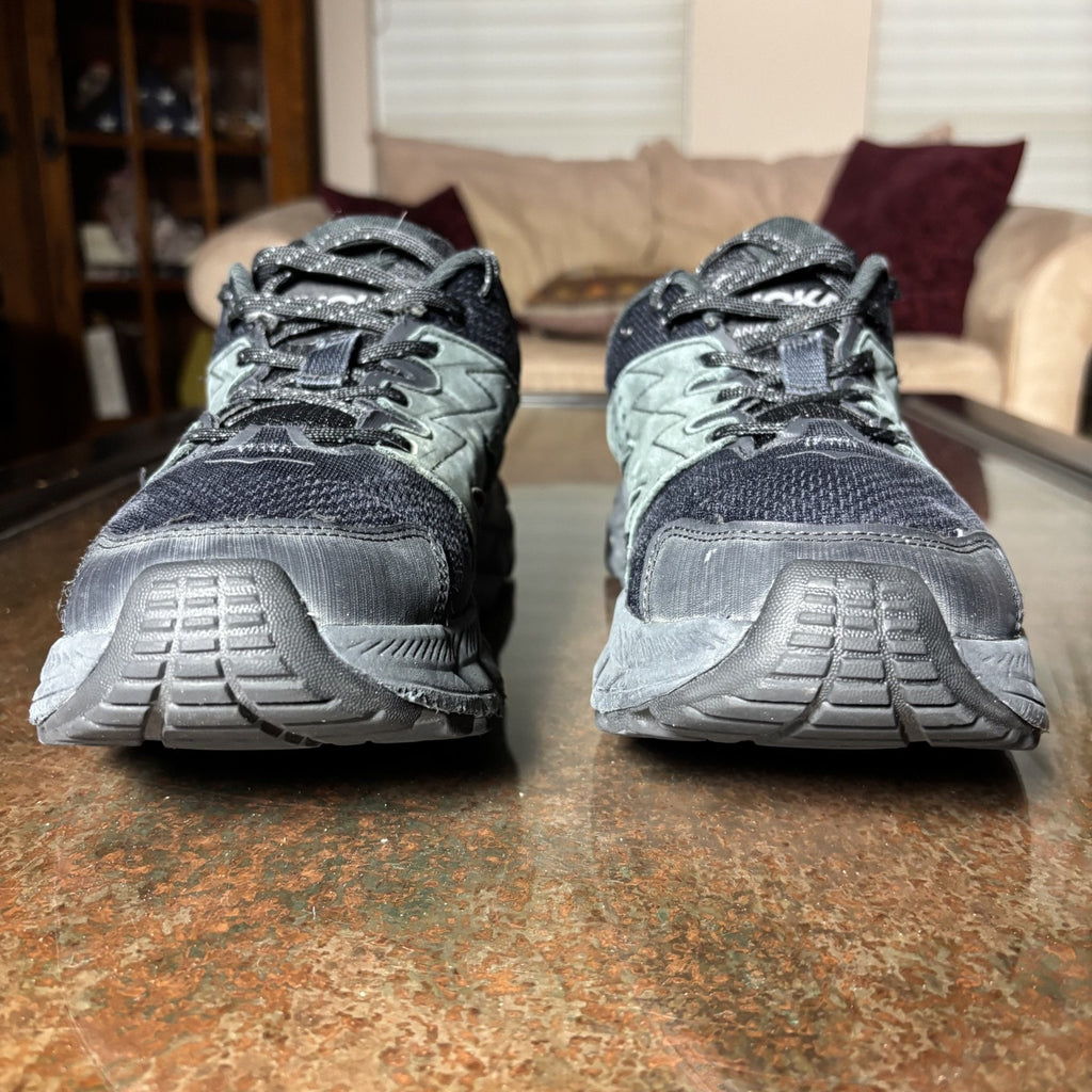 Hoka One One Anacapa Breeze Shoes Men's 11 Black Trail Running Outdoor Sneakers