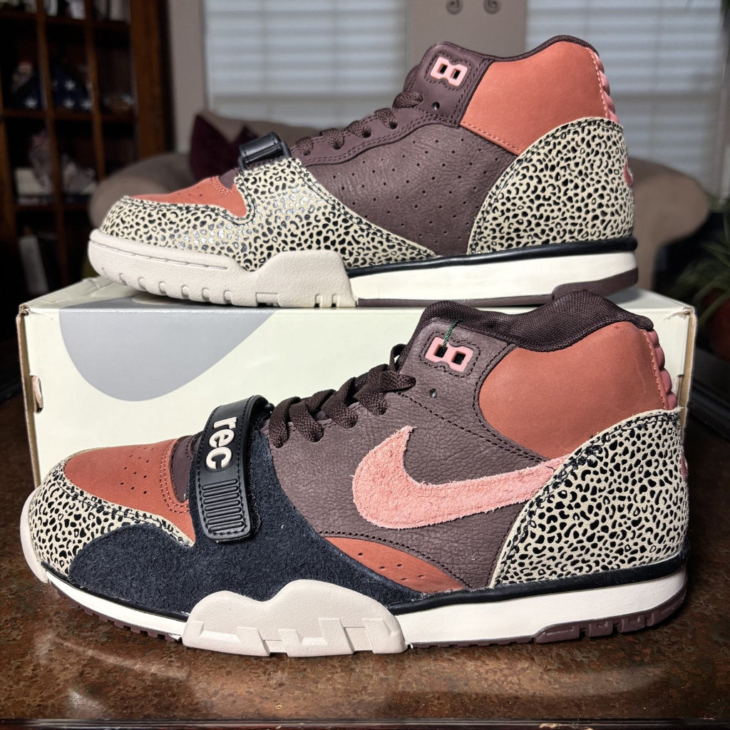 Nike SB Air Trainer 1 Arts-Rec Shoes Mens Size 10.5 Brown Beige Athletic Sneaker