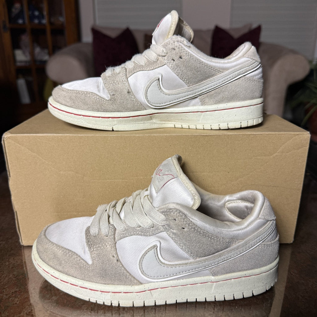 Nike Dunk Premium SB Low City of Love Collection Women's Size 5.5 White Sneakers