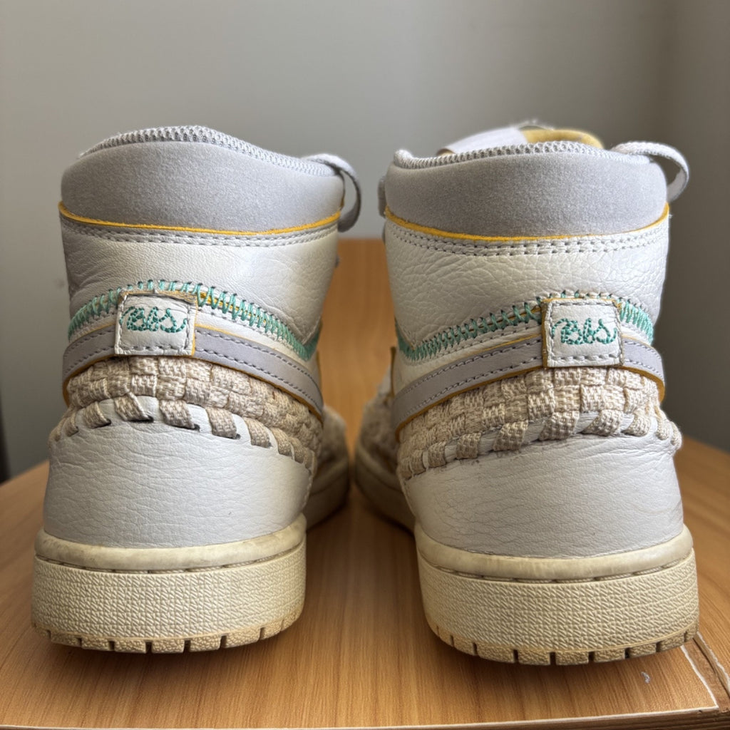 Jordan 1 Retro High OG SP Union Bephies Beauty Supply Sneakers Womens 6.5 White