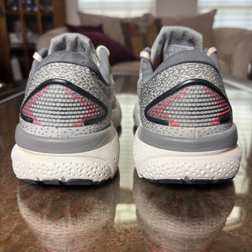Brooks Ghost 16 Womens Size 10 Gray Road Running Athletic Walking Shoes Sneakers
