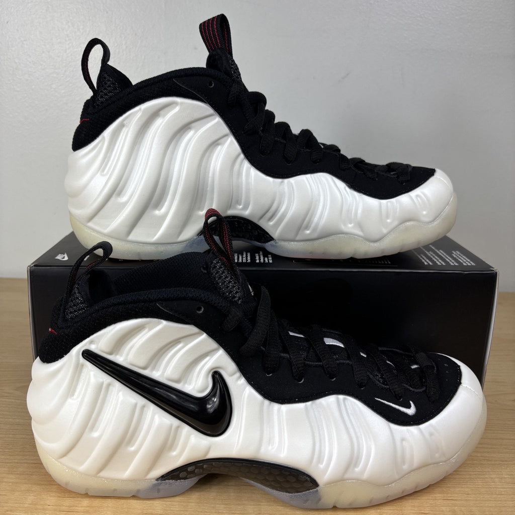 Nike Air Foamposite Pro Pearl White Sneaker Mens Size 8 Basketball Lifestyle NEW