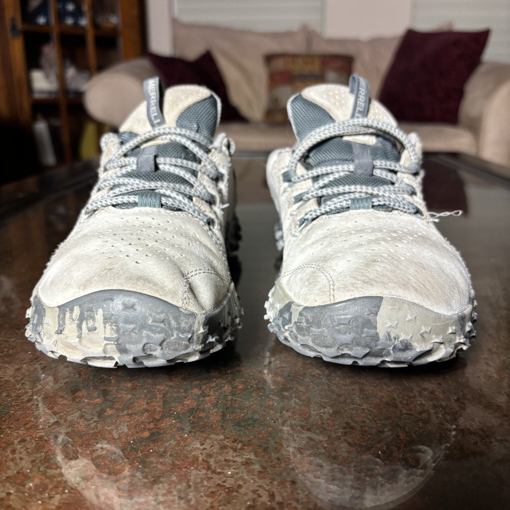 Merrell Wrapt Barefoot Shoes Women's 8.5 Grey Athletic Trail Running Minimalist