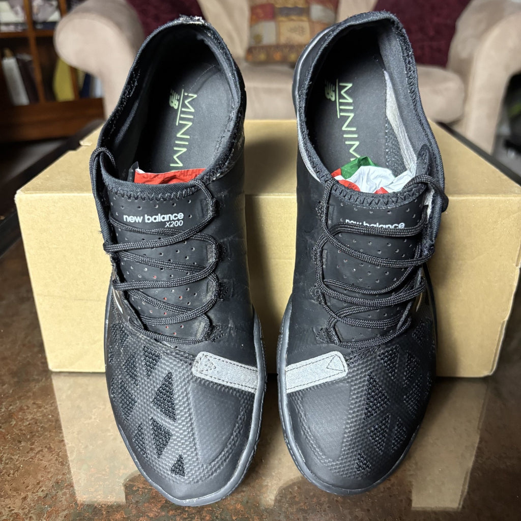 New Balance Minimus UX200 Shoes Women's 8.5 Black Minimalist Barefoot Athletic