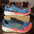 Brooks Catamount 4 Shoes Mens Size 15 Blue Orange Trail Running Athletic Sneaker