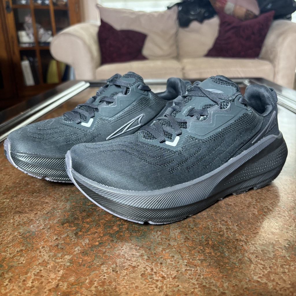 Altra FWD Via Shoes Women's 7 Black Road Running Athletic Foot Shaped Sneakers