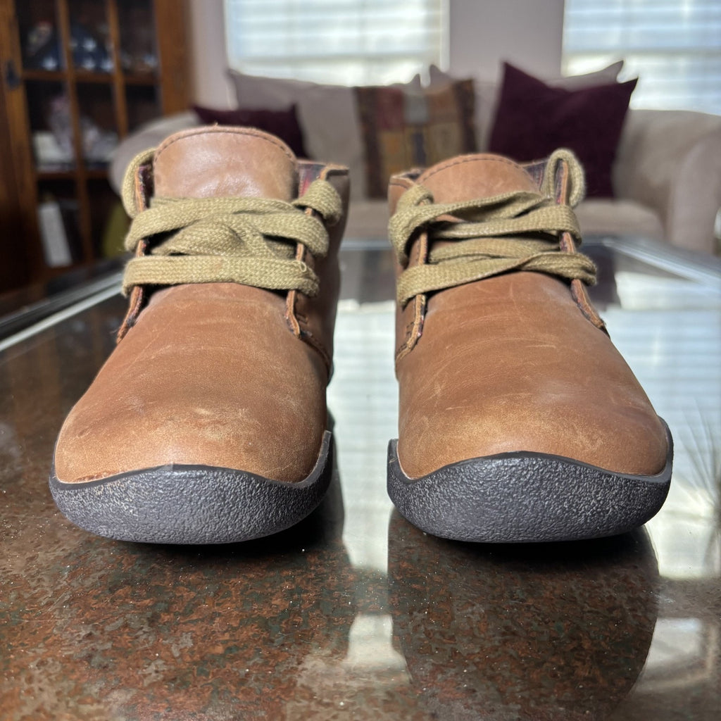 Kuru Aalto Womens Size 6 Brown Leather Chukka Ankle Boots Casual Comfort Walking