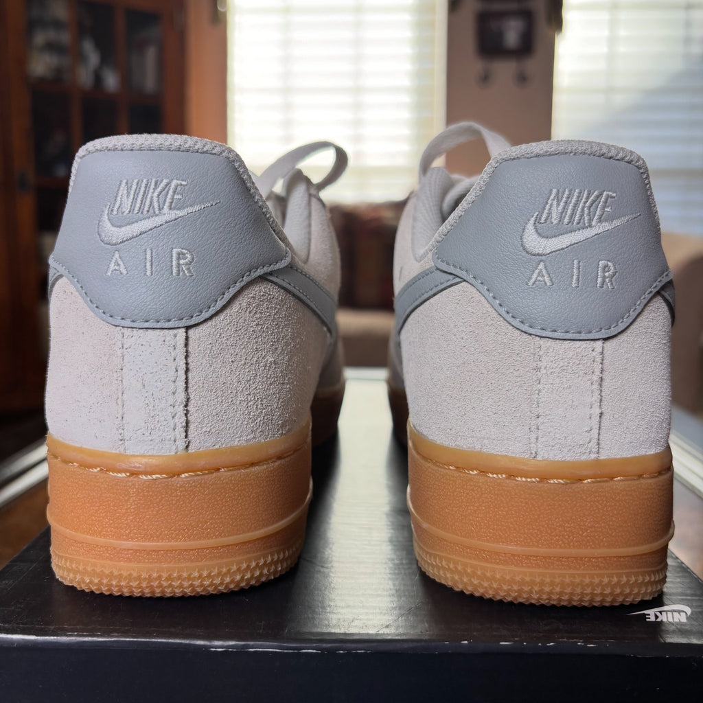 Nike Air Force 1 '07 LV8 White Gray Gum Lifestyle Athletic Sneakers Mens Sizes