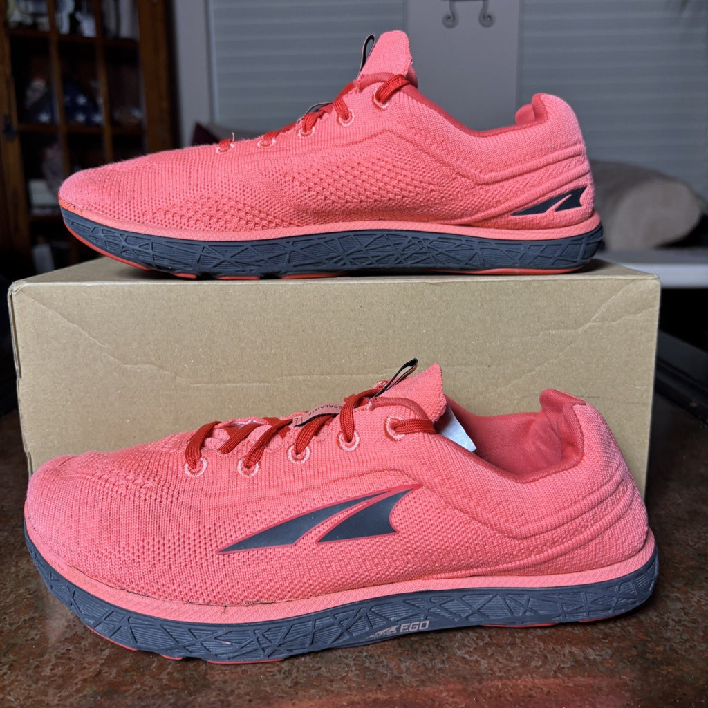 Altra Escalante Women's Size 10 Red Orange Zero Drop Road Running Athletic Shoes