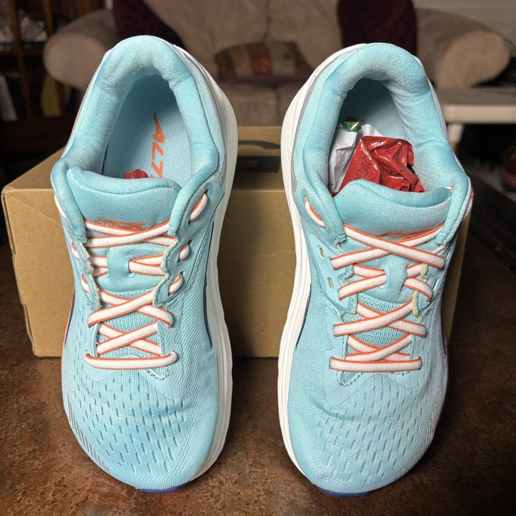 Altra Via Olympus Women's 6.5 Blue Road Running Athletic Comfort Shoes Sneakers