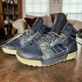 Lems Outlander Waterproof Hiking Boots Mens Size 9 Navy Blue Athletic Trail Shoe