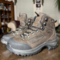 LL Bean GTX Mid Hiking Boots Women's 8.5 Wide Brown Black Leather Trail Outdoor