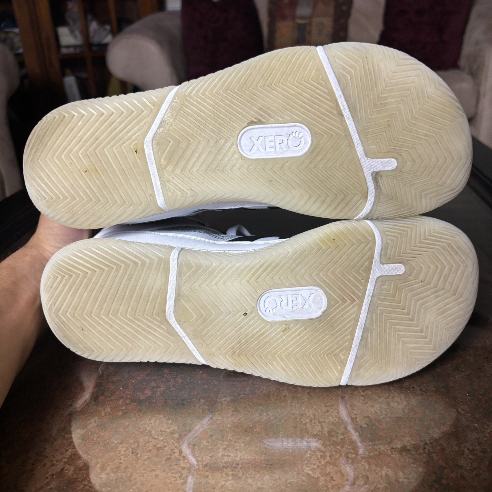 Xero Shoes X1 Mid Basketball Mens 11 White Barefoot Minimalist Athletic Sneakers