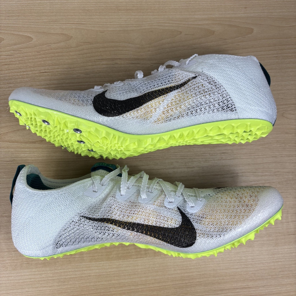 Nike Zoom Superfly Elite 2 Racing Track & Field Spikes Mens Size 9.5 White NEW