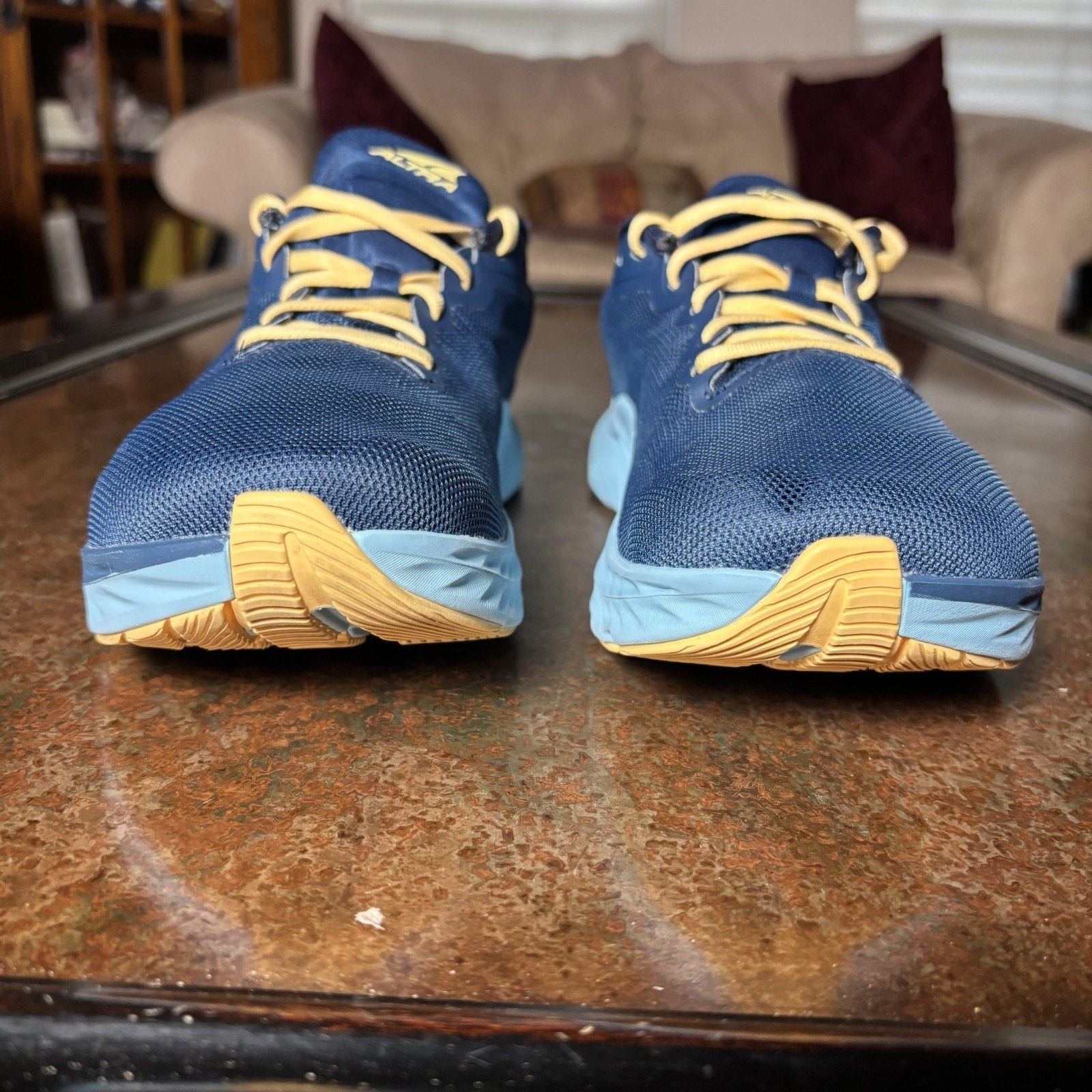 Altra Rivera 3 Shoes Womens Size 8.5 Blue Trail Running Athletic Outdoor Sneaker