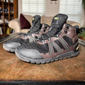 Xero Shoes Xcursion Fusion Hiking Boots Mens 9.5 Brown Trail Barefoot Minimalist