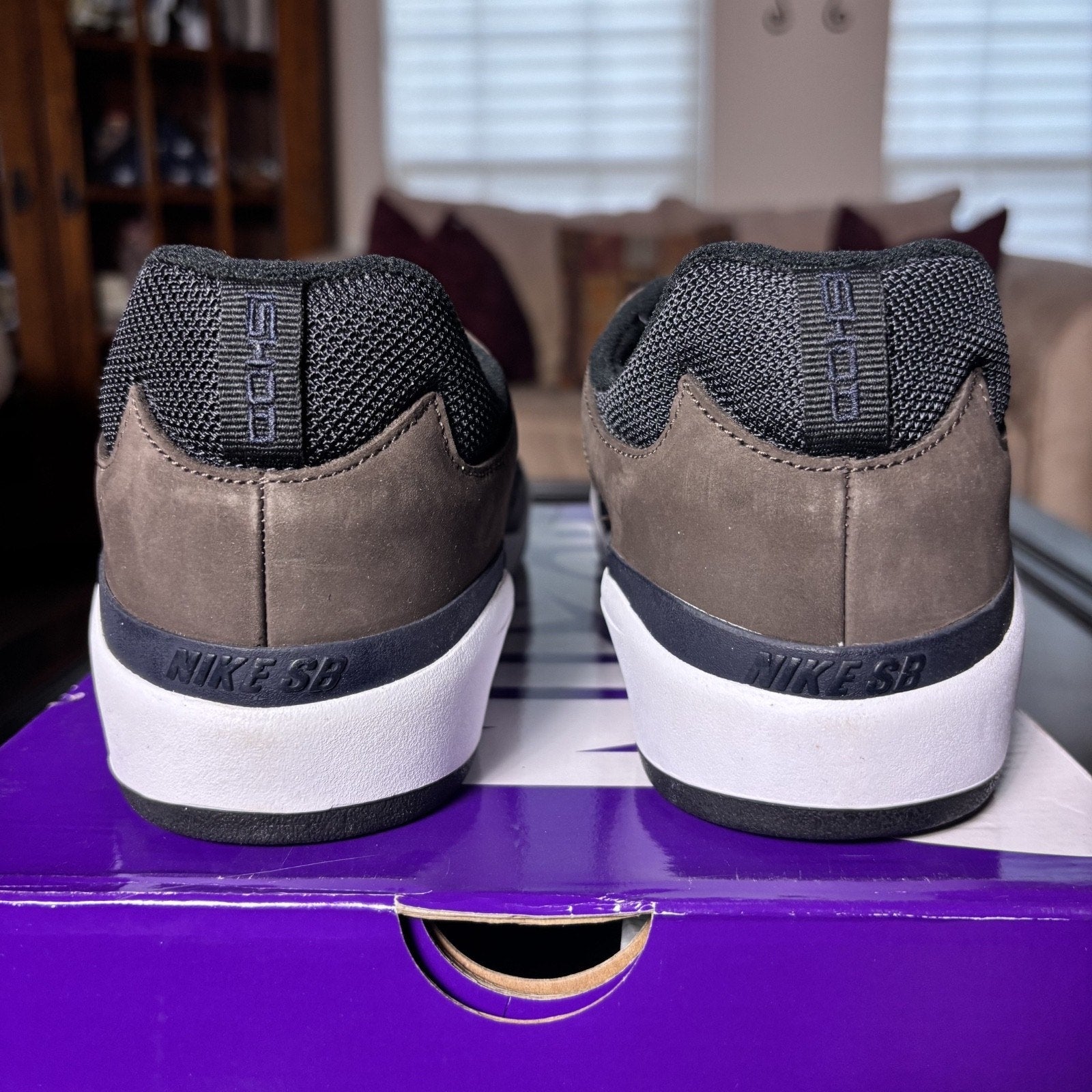 Nike Ishod Wair SB Premium Brown Skateboarding Casual Shoes Sneakers Mens Sizes