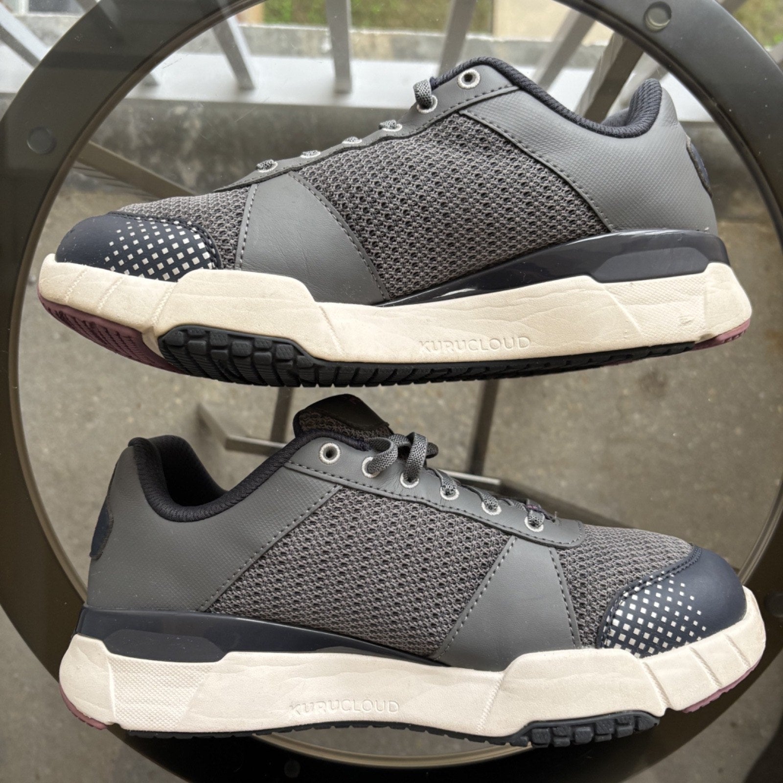 KURU Quantum 2.0 Shoes Women's Size 9.5 Gray Comfort Walking Support Sneakers
