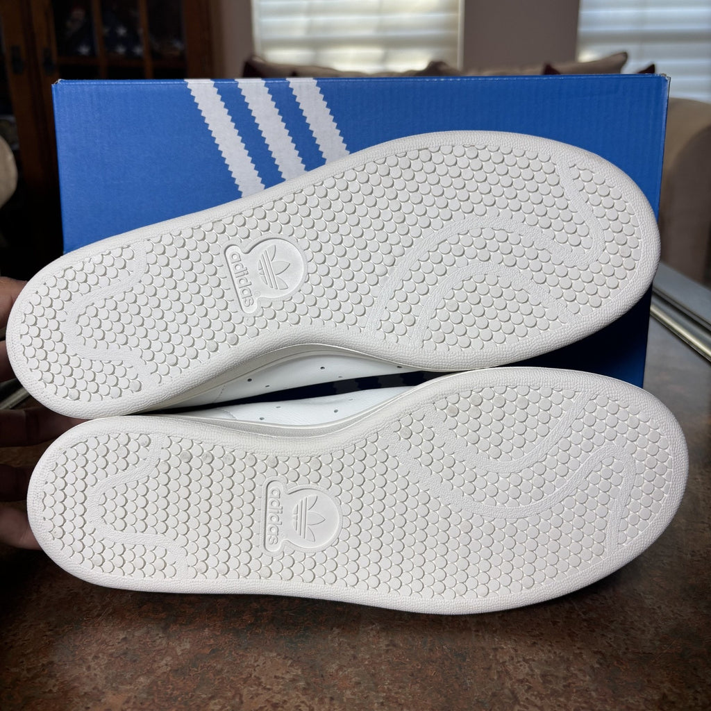 Adidas Stan Smith x CLOT Edison Chen Shoes Mens Size 9.5 White Leather Beads