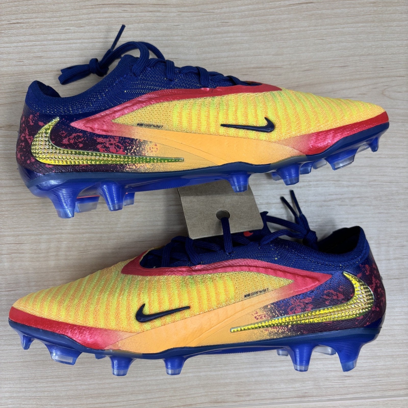 Nike Phantom 6 Low Elite FG Soccer Cleats Womens Size 6.5 Haaland Multicolor NEW
