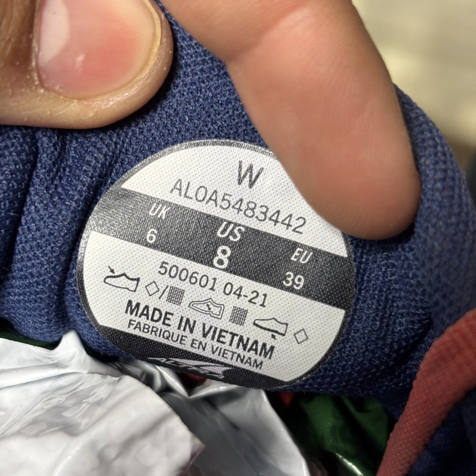 Altra Superior 5 Shoes Women's 8 Blue Trail Running Athletic Zero Drop Sneakers