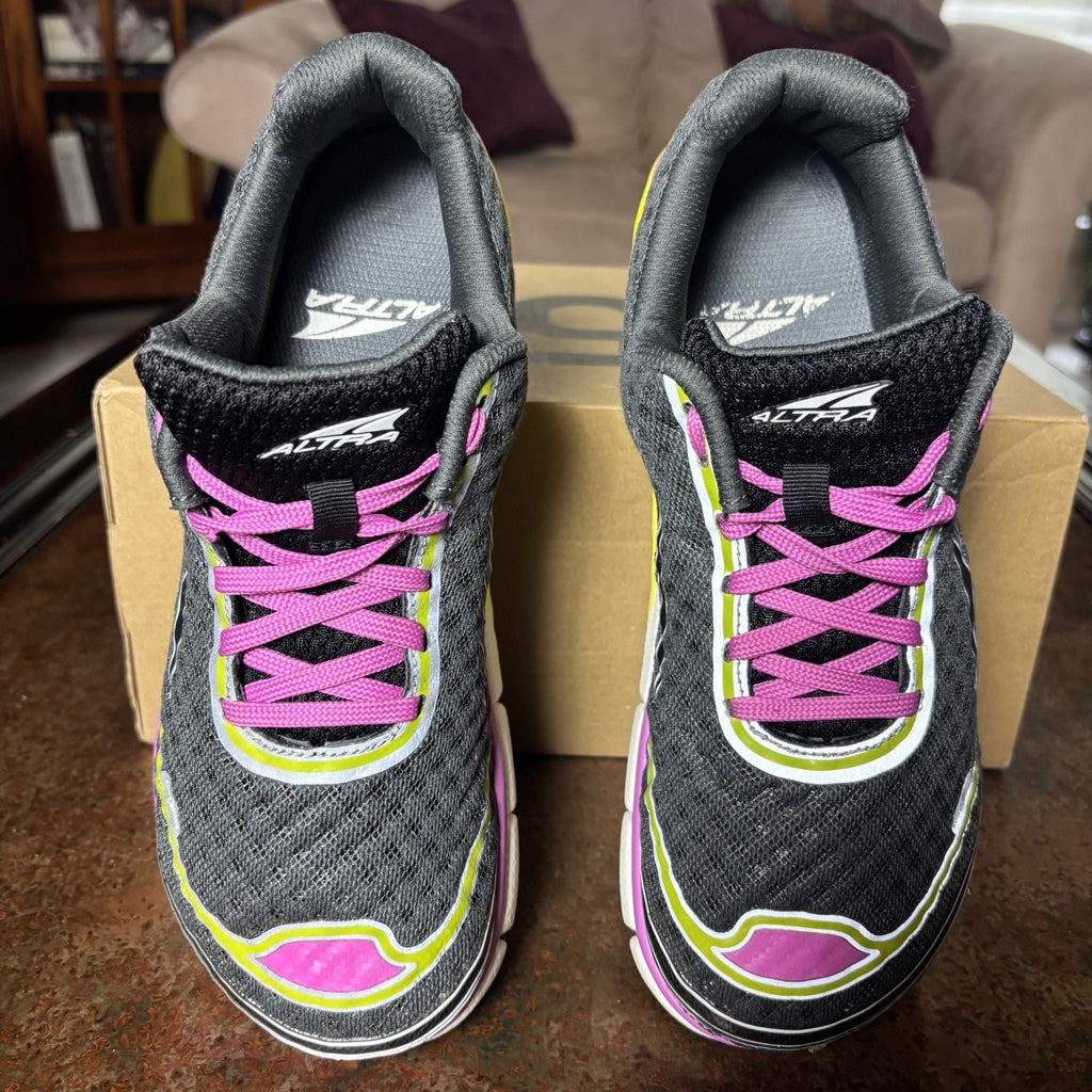 Altra Torin 2.0 Shoes Women's Size 8.5 Grey Running Zero Drop Athletic Sneakers
