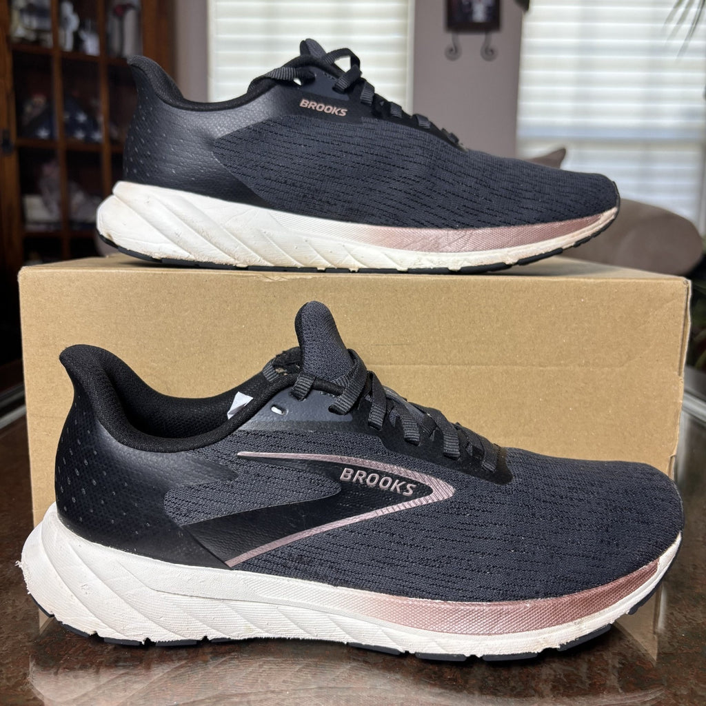 Brooks Anthem 7 Shoes Women's 8.5 Black Road Running Comfort Athletic Sneakers