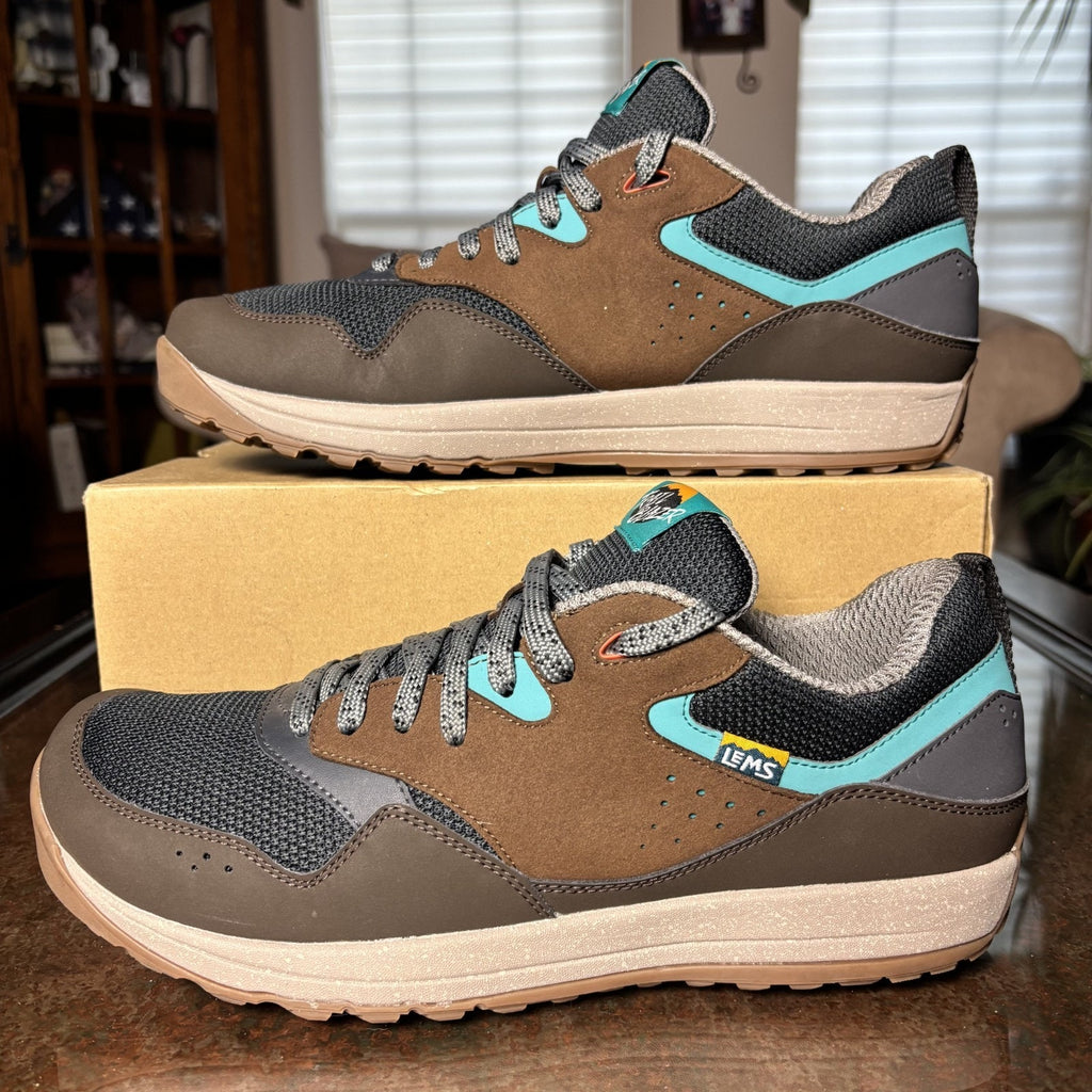 Lems Trail Blazer Men's Size 13 Brown Trail Running Outdoor Minimalist Sneaker