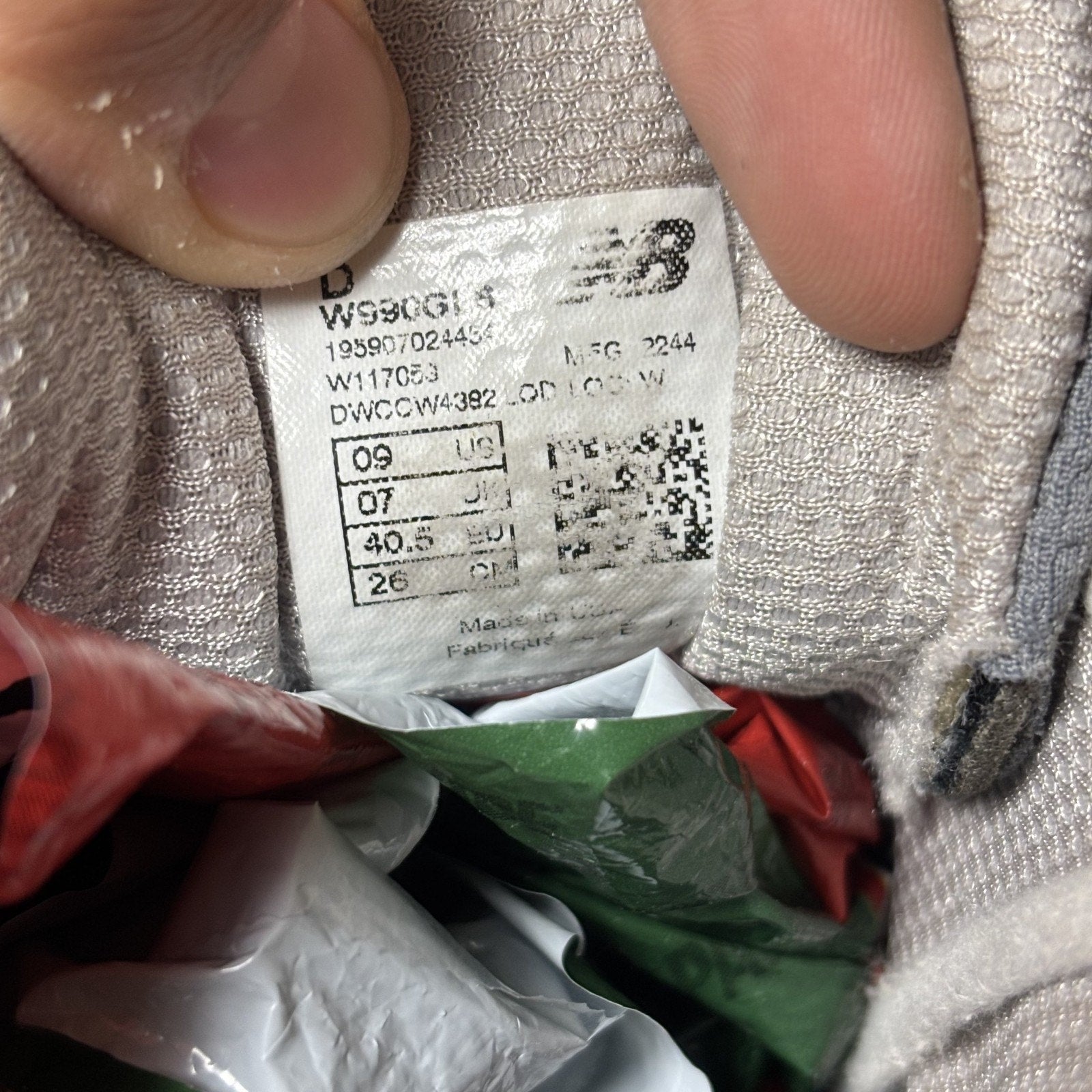 New Balance 990 V6 Shoes Women's Size 9 D Wide Grey Made In USA Comfort Sneakers