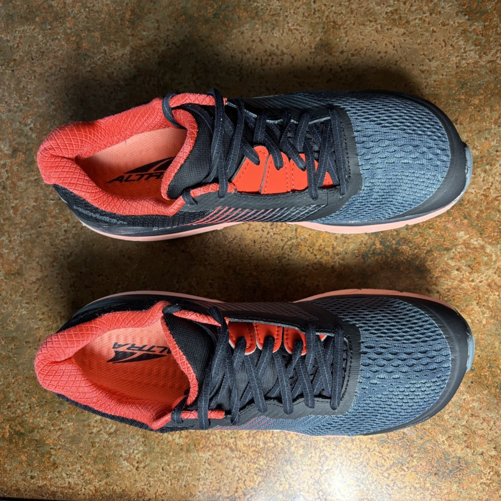 Altra Provision 4 Shoes Womens Size 9.5 Black Red Road Running Athletic Sneakers