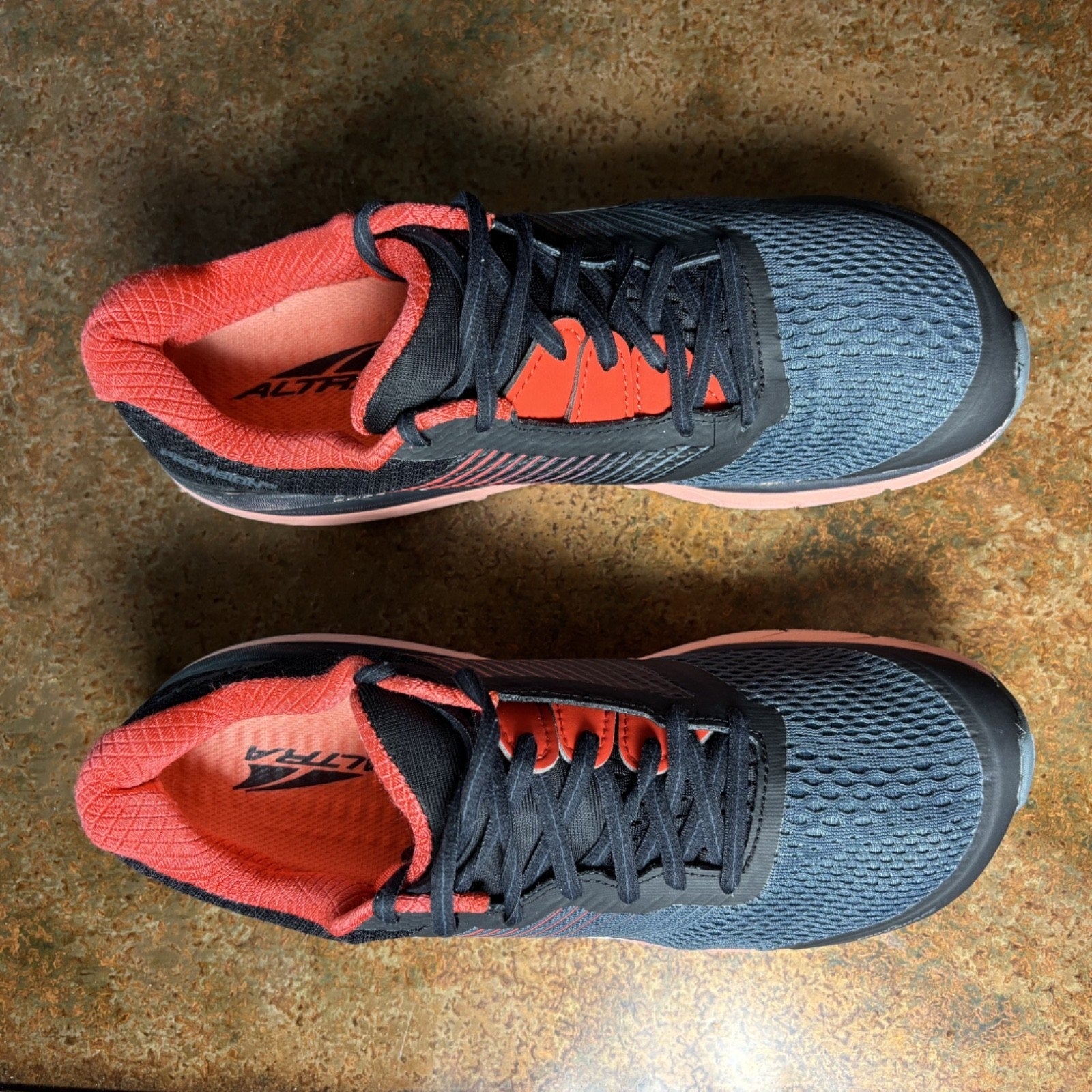 Altra Provision 4 Shoes Womens Size 9.5 Black Red Road Running Athletic Sneakers