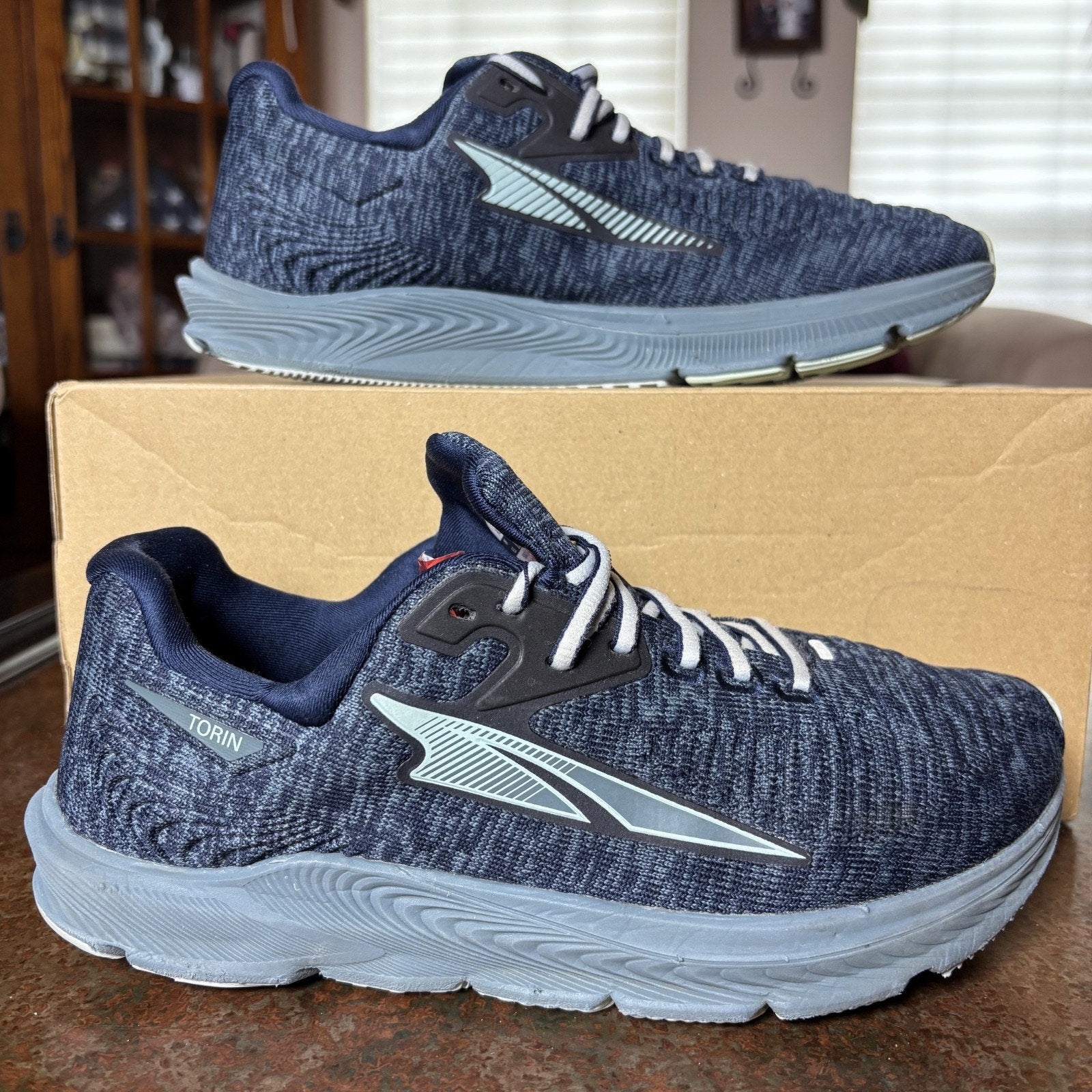 Altra Torin 5 Luxe Shoes Women's Size 8.5 Blue Road Running Zero Drop Sneakers