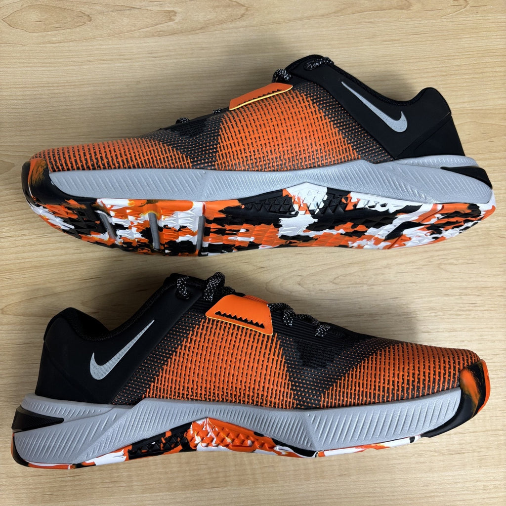 Nike Metcon 10 Shoes Mens Size 11 Black Orange Training Gym Lifting Sneakers NEW
