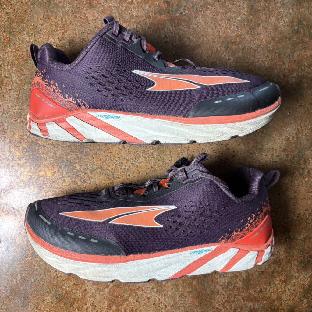 Altra Torin 4 Shoes Women's 10 Purple Road Running Athletic Sneakers Zero Drop