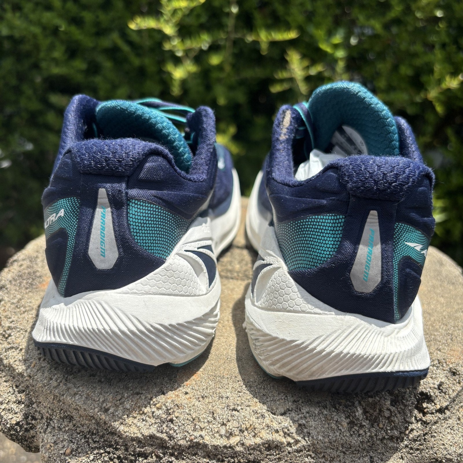 Altra Paradigm 6 Shoes Womens Size 6.5 Blue Navy Teal Running Athletic Zero Drop