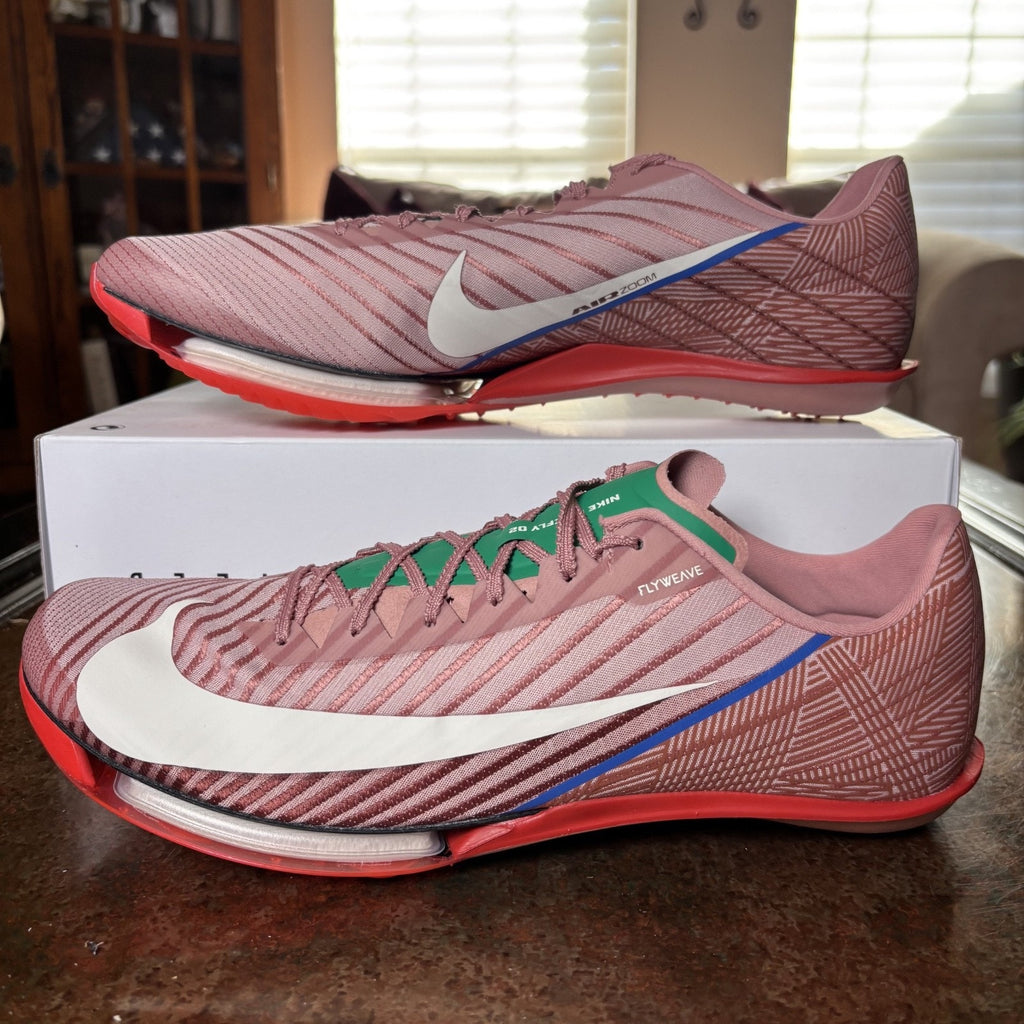 Nike Air Zoom Maxfly 2 Mens Size 14 Armory Pack Red Track Spikes Performance NEW